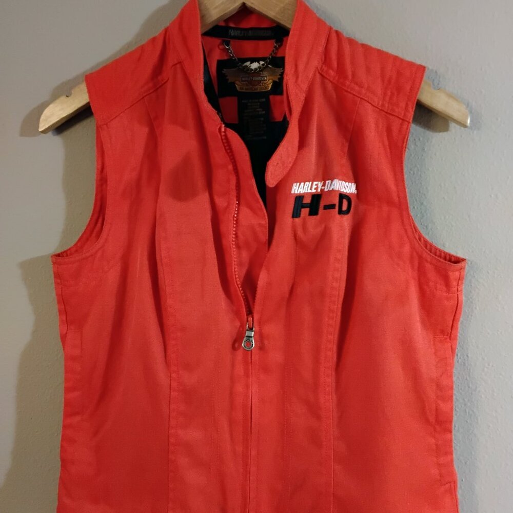 Harley-Davidson Women's Small Cotton/Nylon Riding Vest